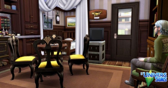 Sims 4 Old Fashion house by Sirhc59 at L’UniverSims