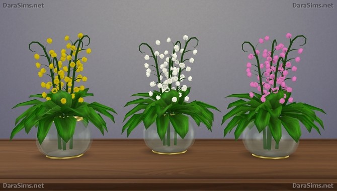 Flowers Set at Dara Sims » Sims 4 Updates