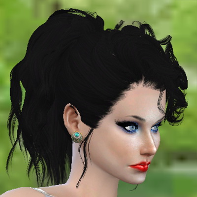 Round earrings at Trudie55 » Sims 4 Updates