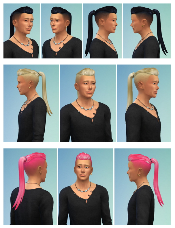 Sims 4 Lim Hair at Birksches Sims Blog