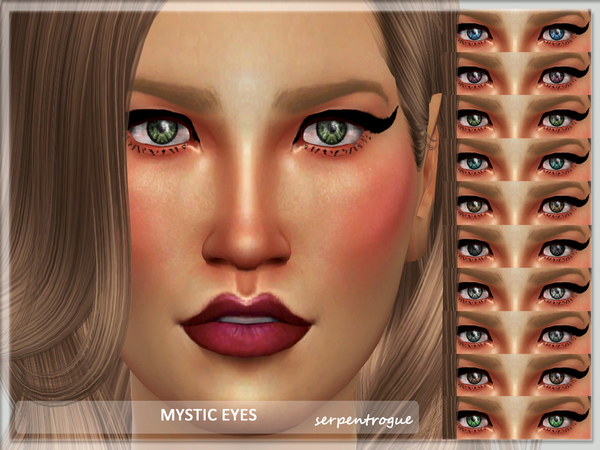 Sims 4 Mystic Eyes by Serpentrogue at TSR