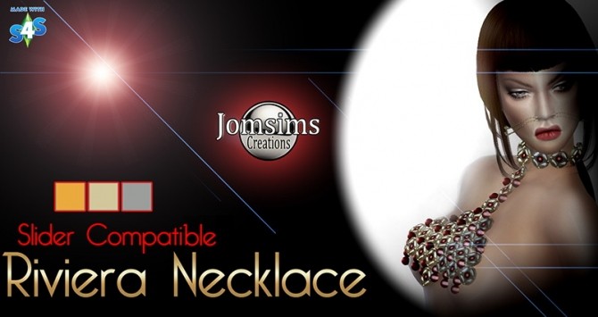 Sims 4 Riviera necklace at Jomsims Creations