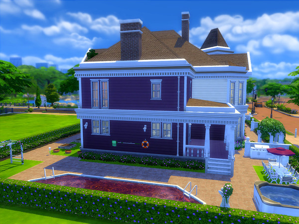 Sims 4 The Nadler house by sharon337 at TSR