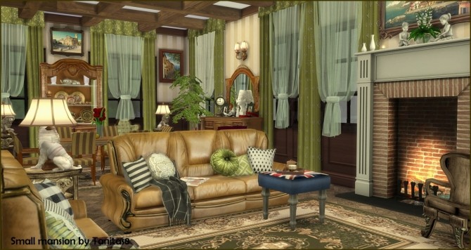 Sims 4 Small mansion at Tanitas8 Sims