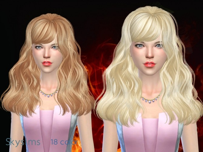 Sims 4 Skysims hair 066g (Pay) at Butterfly Sims