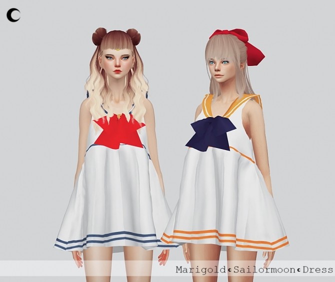 Sims 4 Sailormoon Dress at Kalewa a