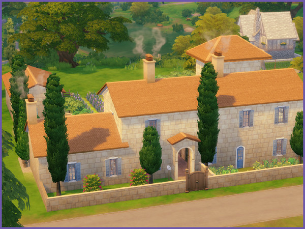 Sims 4 Napa Valley Vineyard & Lavender Farms by Xanthia love at TSR