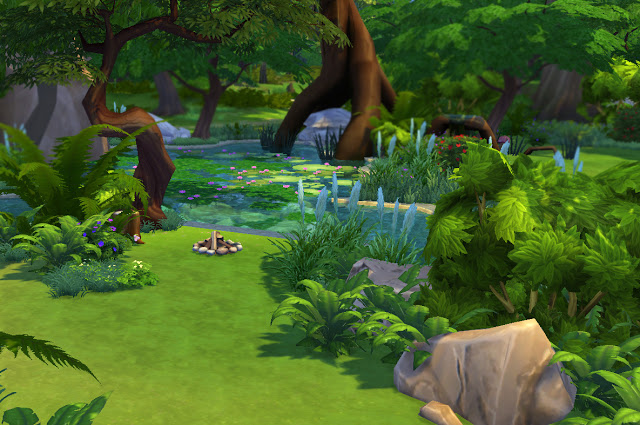 Sims 4 Prehistoric History Challenge Lots by Anni K at Historical Sims Life