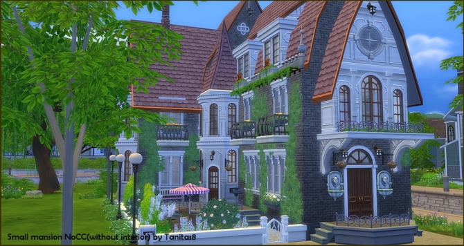 Small mansion NoCC at Tanitas8 Sims » Sims 4 Updates