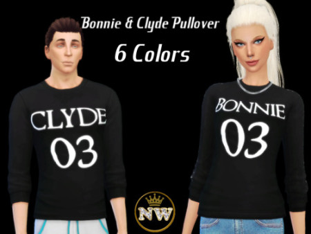 BONNIE & CLYDE PULLOVER at Naddi