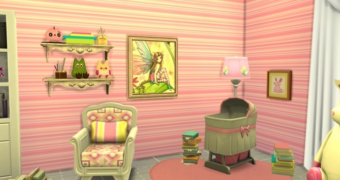 Sims 4 Girly deco items by FantaFlip at Sims 4 Studio