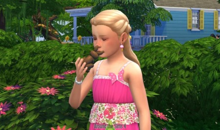 Easter Chocolate updated to be edible at Around the Sims 4