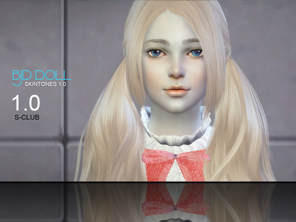 Sims 4 BJD Doll skintone 1.0 by S Club WMLL at TSR
