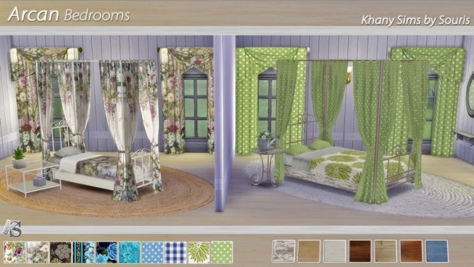 Sims 4 ARCAN bedroom at Khany Sims