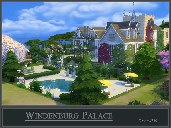 Sims 4 Windenburg Palace by Danuta720 at TSR