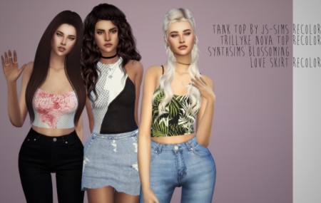 Collection of recolors at Viirinx » Sims 4 Updates