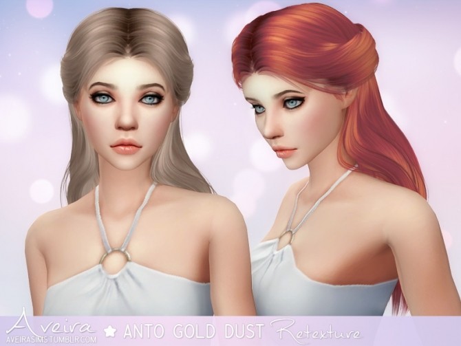 Sims 4 Anto Gold Dust retexture at Aveira Sims 4