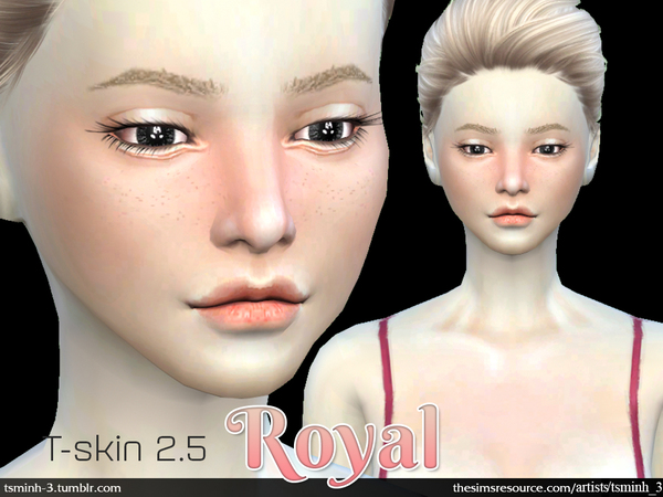 Sims 4 T Skin 2.5 ROYAL SKIN by tsminh 3 at TSR