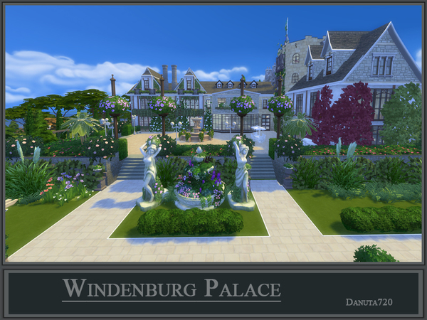 Sims 4 Windenburg Palace by Danuta720 at TSR