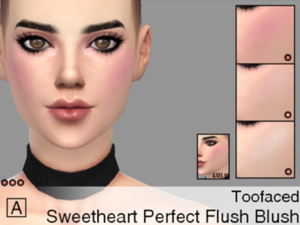 Sims 4 TooFaced Sweethearts Perfect Flush Blush by Lovely Kristy at TSR