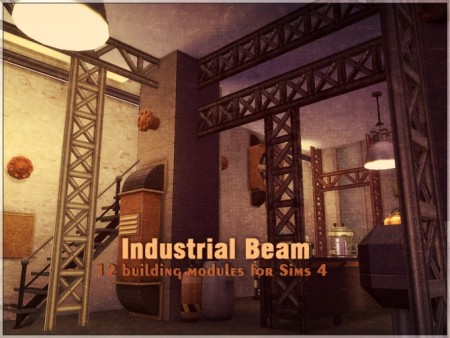 Industrial Beam by Li.Ko at Sims Studio