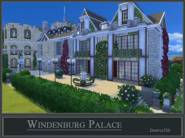 Sims 4 Windenburg Palace by Danuta720 at TSR
