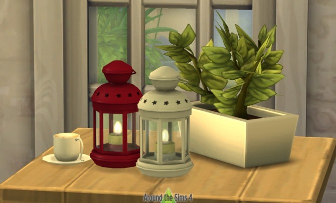 Sims 4 Rotera Candle/Lantern at Around the Sims 4
