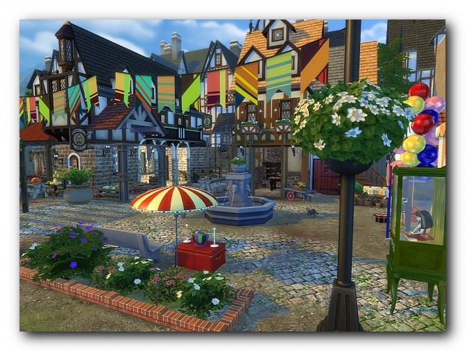 Sims 4 WATERLOK square at Architectural tricks from Dalila