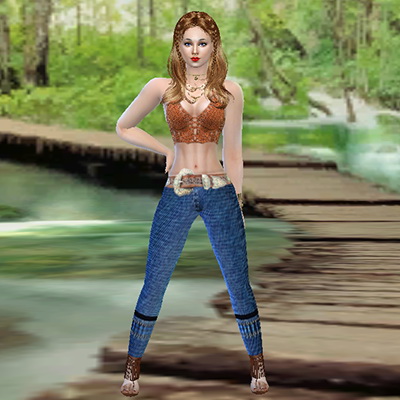 Sims 4 Ebony pants at Trudie55