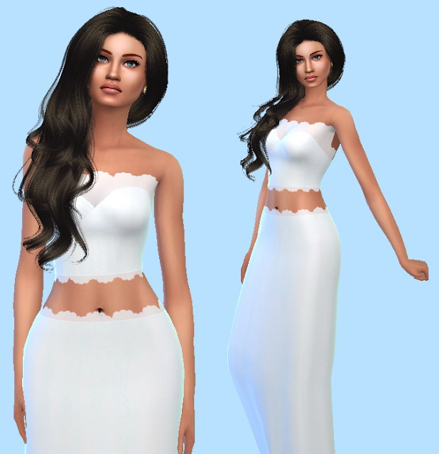 Sims 4 Wedding Dress at Sims Fashion01