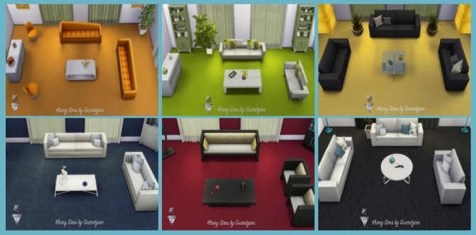 Sims 4 ARIOSO Carpet by Guardgian at Khany Sims