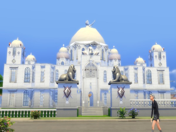 Sims 4 VICTORIA MEMORIAL HALL by SouvikSur at TSR