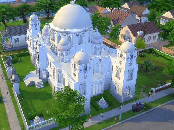 Sims 4 VICTORIA MEMORIAL HALL by SouvikSur at TSR