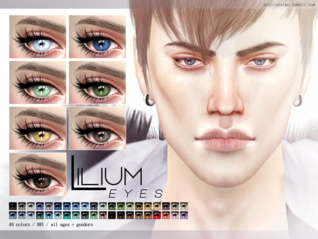 Lilium Eyes N81 by Pralinesims at TSR » Sims 4 Updates