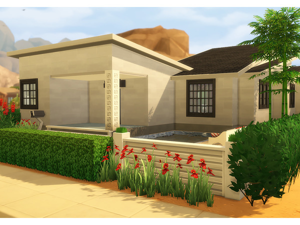 Sims 4 Yolandra house by Degera at TSR