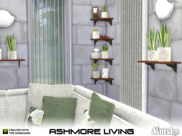 Sims 4 Ashmore Living by mutske at TSR