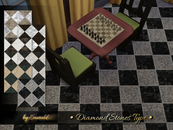 Sims 4 Diamond Stones Type by emerald at TSR