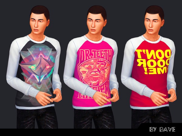 Sims 4 Sweatshirt for Boys by doumeki at TSR
