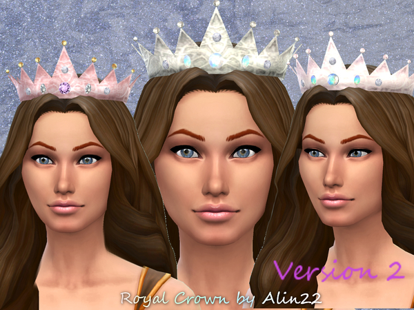Sims 4 Royal Crown (Hat) by alin2 at TSR