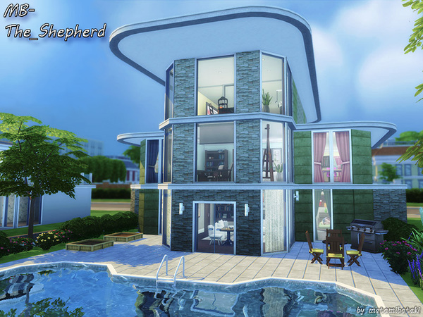 Sims 4 MB The Shepherd house by matomibotaki at TSR