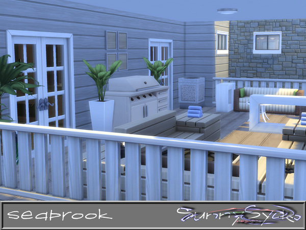 Sims 4 Seabrook house by SunnySyde at TSR