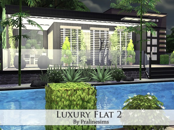 Sims 4 Luxury Flat 2 by Pralinesims at TSR
