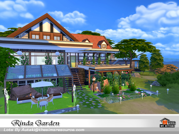 Sims 4 Rinda Garden by autaki at TSR