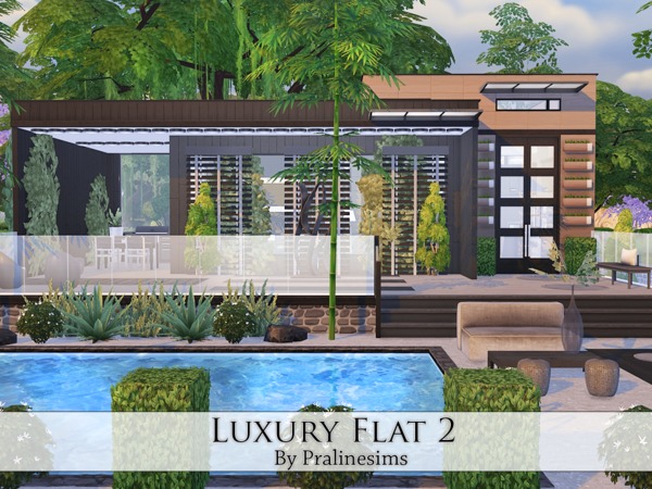 Sims 4 Luxury Flat 2 by Pralinesims at TSR
