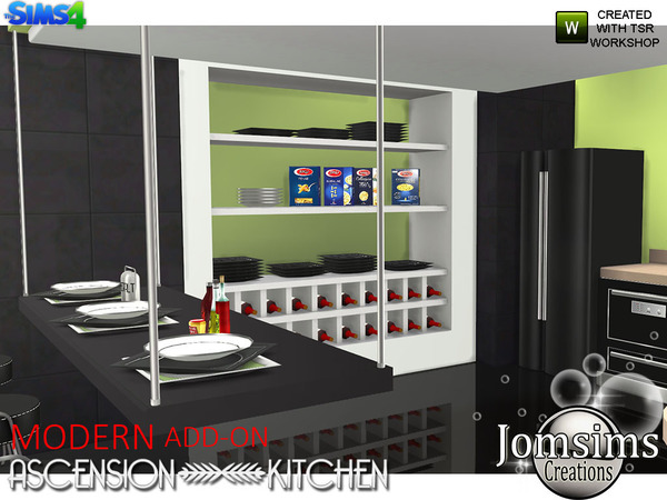 Sims 4 Modern Ascension Add On by  jomsims at TSR