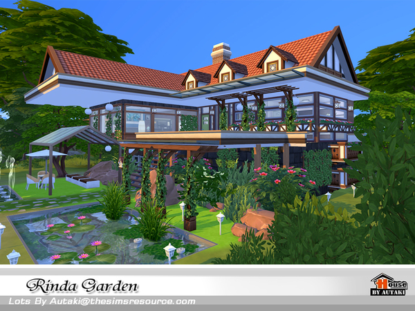 Sims 4 Rinda Garden by autaki at TSR