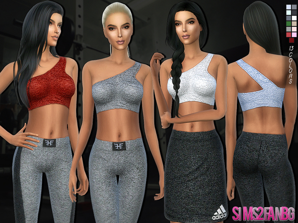 Sims 4 Athletic top by sims2fanbg at TSR