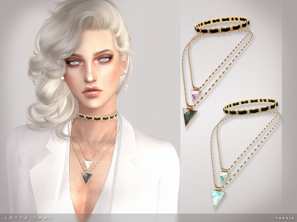 Sims 4 Lotta That Necklace by toksik at TSR