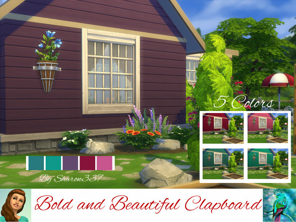 Sims 4 Bold and Beautiful walls and floors by sharon337 at TSR