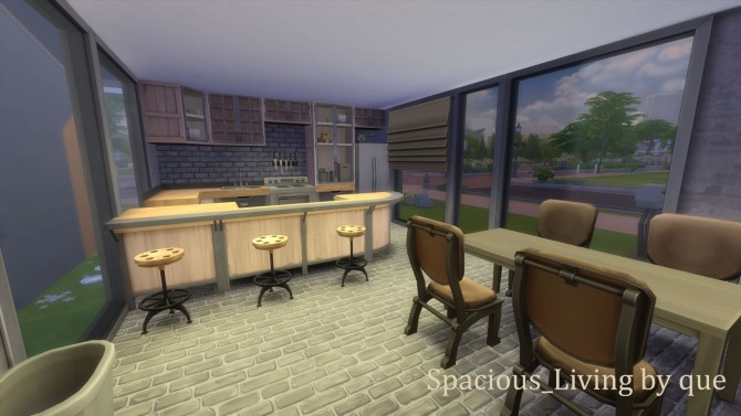 Sims 4 Spacious Living for One by quiescence90 at Mod The Sims